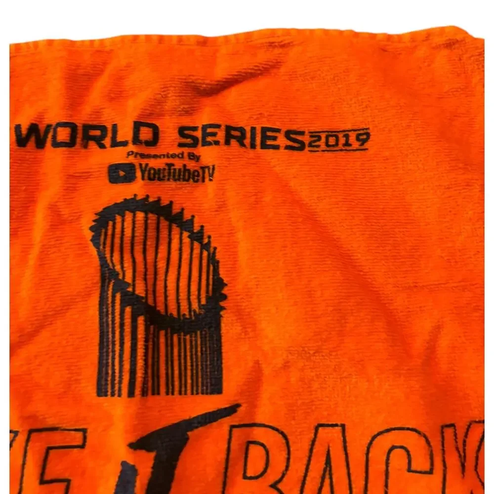 MLB Houston Astros 2019 World Series Rally Towel Take it Back